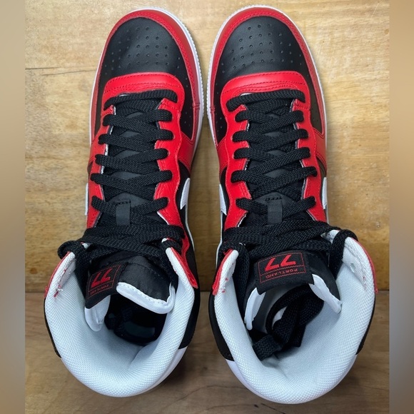 NEW Nike Terminator High Womens Size 11.5 Shoes Sneakers Black/University Red - Picture 8 of 11
